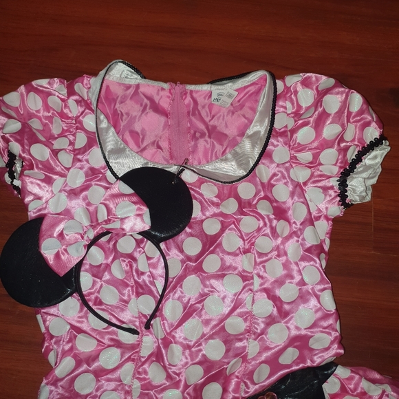 Kids Minnie Mouse Halloween Costume PINK DRESS KIDS medium - Picture 5 of 5